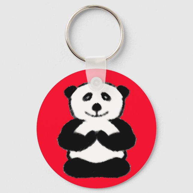 Chaveiro Yogi Panda - Panda Keychain (Frente)