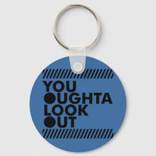 Chaveiro YOLO com precaução