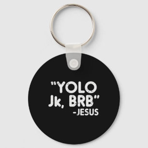 Chaveiro Yolo Jk Brb Jesus Engraçado Páscoa Cristãos Católi