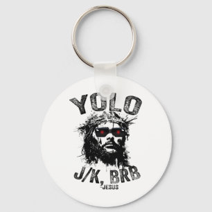Chaveiro Yolo Jk Brb Jesus Ressurreição Cristãos Engraçado