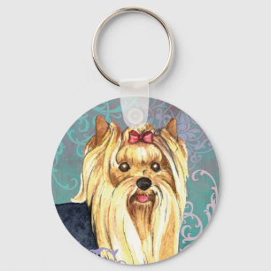 Chaveiro Yorkie elegante