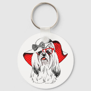 Chaveiro Yorkie Fashion Shoot