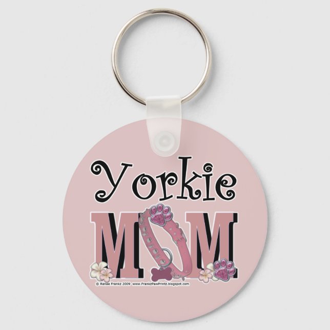 Chaveiro Yorkie MOM (Frente)