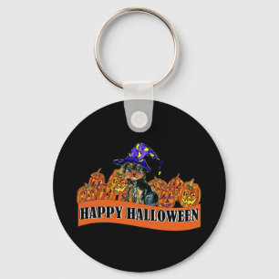 Chaveiro Yorkie Poo de Halloween