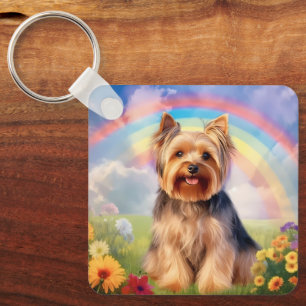 Chaveiro Yorkie Yorkshire Terrier Rainbow Bridge Memorial