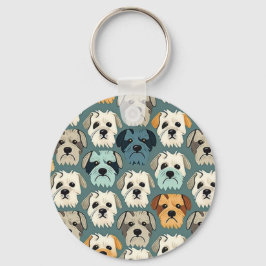 Chaveiro Yorkshire Terrier Pattern