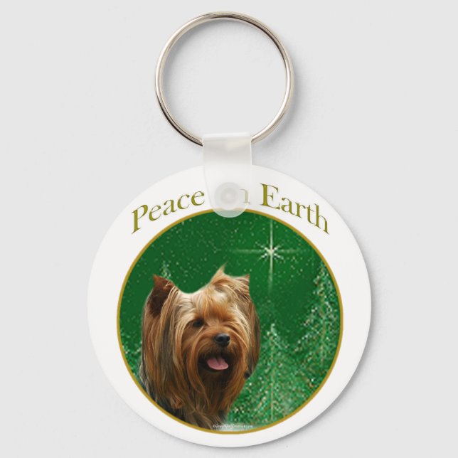 Chaveiro Yorkshire Terrier Peace (Frente)