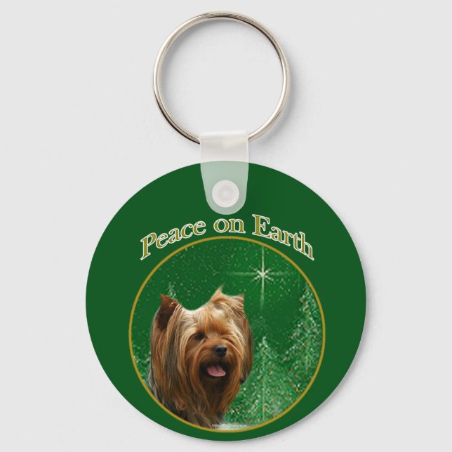 Chaveiro Yorkshire Terrier Peace (Frente)