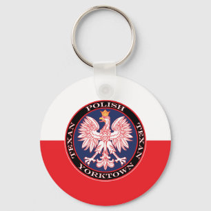Chaveiro Yorktown Round Texan polonês