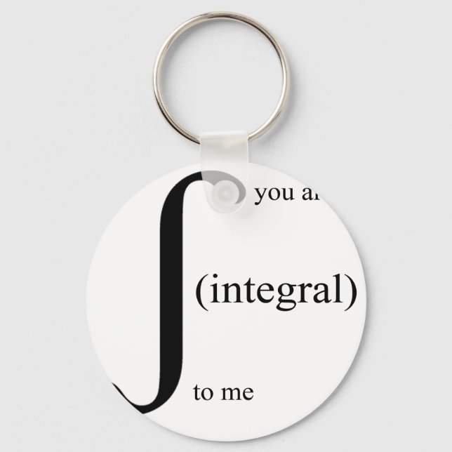 Chaveiro You Are Integral To Me (Frente)