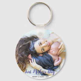 Chaveiro Your First Mother's Day personalised photo