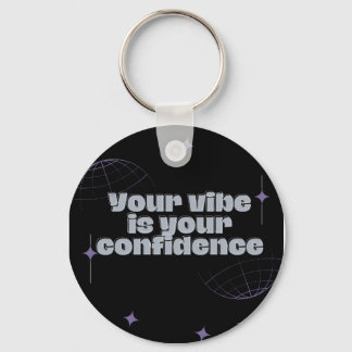 Chaveiro Your Vibe Is Your Confidence