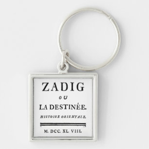 Chaveiro Zadig, ou O Livro do Destino - Descartes