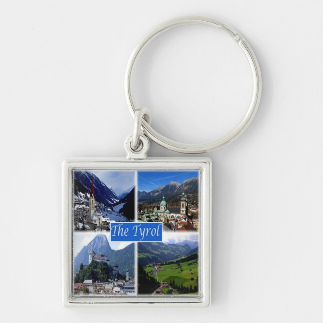 Chaveiro zAT007 THE AUSTRIAN TYROL, Áustria (Frente)