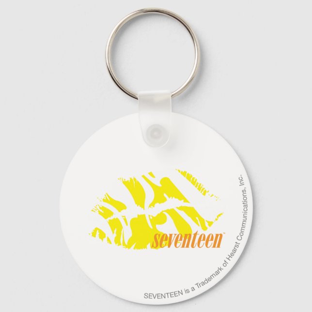 Chaveiro Zebra Amarelo (Frente)
