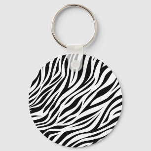 Chaveiro Zebra Animal Skin Impressão Pattern-15391