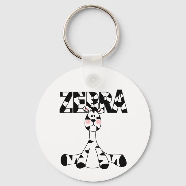 Chaveiro Zebra Camisetas e presentes (Frente)
