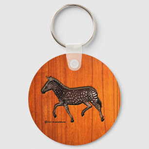 Chaveiro Zebra de Bolinhas