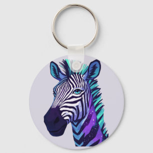 Chaveiro Zebra Espacial