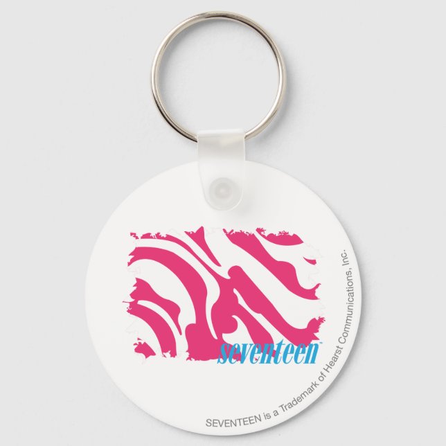 Chaveiro Zebra Magenta 3 (Frente)