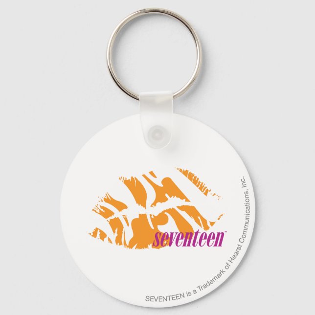 Chaveiro Zebra Orange (Frente)
