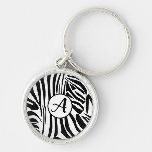 Chaveiro Zebra Pattern