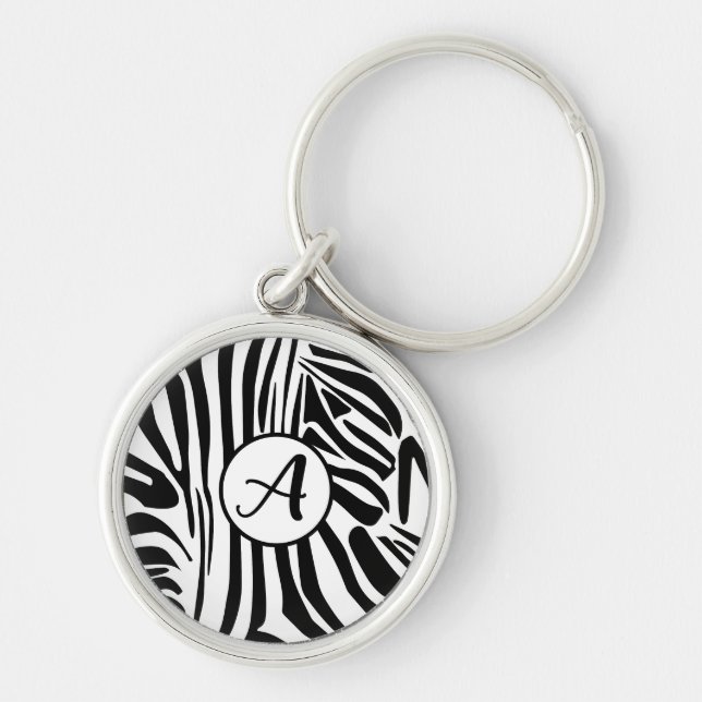 Chaveiro Zebra Pattern (Frente)