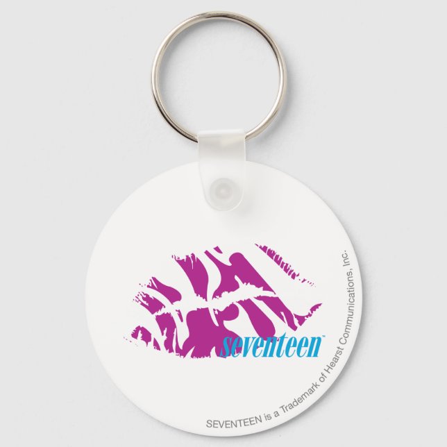 Chaveiro Zebra Purple (Frente)