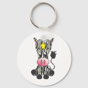 Chaveiro Zebra Sentada