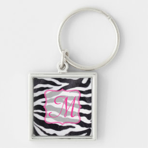 Chaveiro Zebra Stripe Animal Imprime Cadeia De Chave Safar