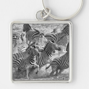 Chaveiro Zebras correndo