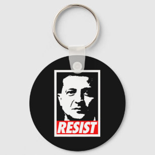 Chaveiro Zelenskyy - Resistir Apoiar a Ucrânia Eu Estou Com