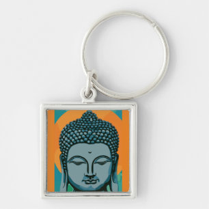 Chaveiro Zen Buddha Head
