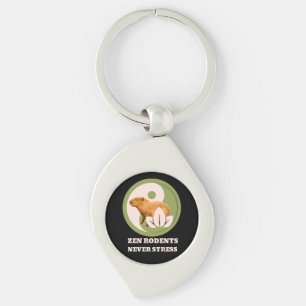 Chaveiro Zen Rodents Nunca Stress Capybara