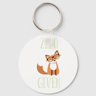 Chaveiro Zero Fox Given Funny Animal Fox