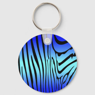 Chaveiro Zesty Zebra Blue