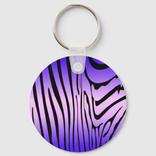 Chaveiro Zesty Zebra Purple