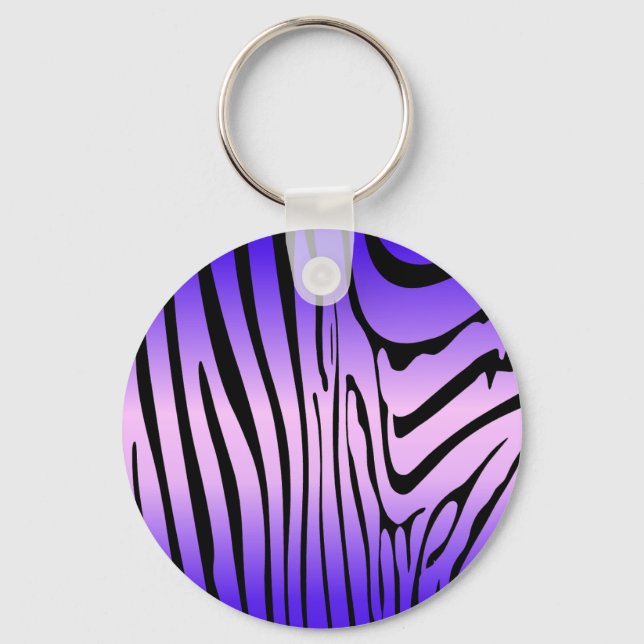 Chaveiro Zesty Zebra Purple (Frente)