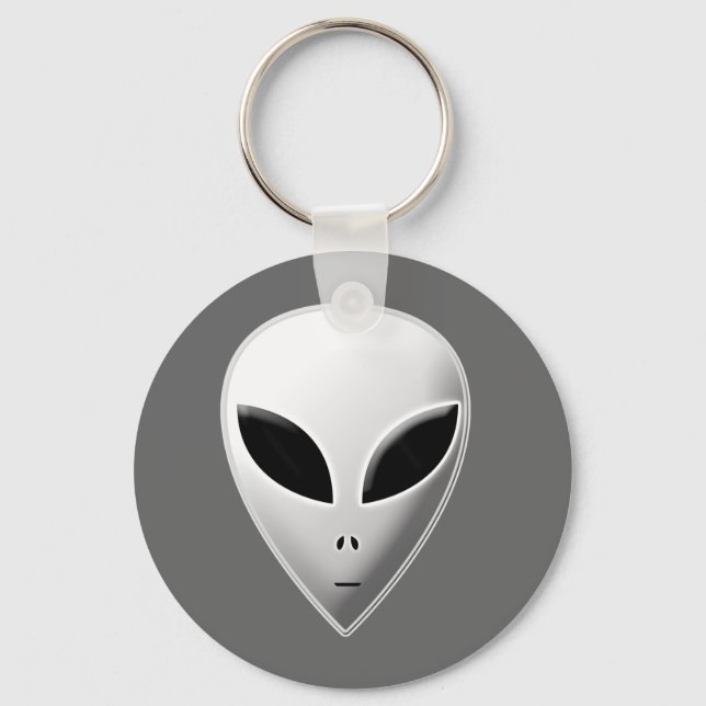 Chaveiro Zeta Reticulan Roswell Grey Alien Keychain (Frente)
