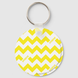 Chaveiro ZigZag Amarelo