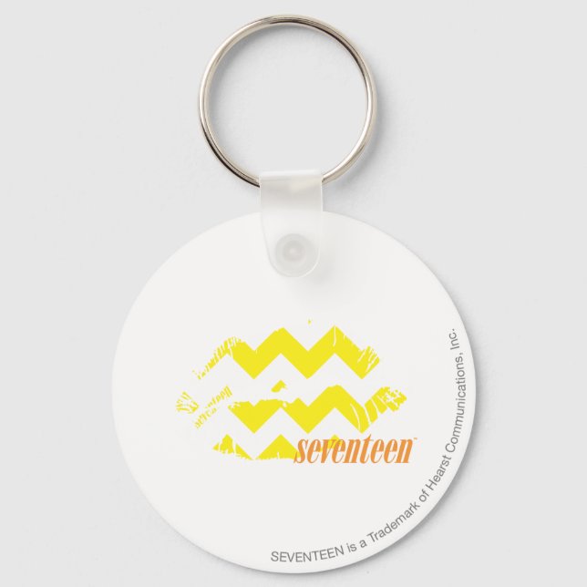 Chaveiro ZigZag Amarelo (Frente)