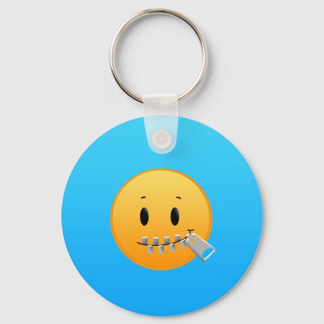 Chaveiro Zipper Emoji (Frente)