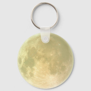 Chaveiro Zipper-Tração da lua da terra & Tag da bagagem,