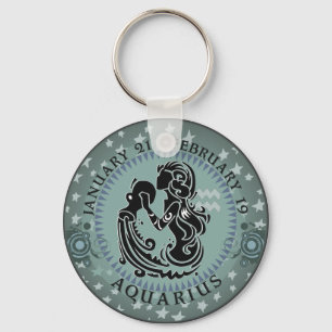 Chaveiro Zodiac Aquarius