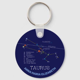 Chaveiro Zodiac Constelação Taurus