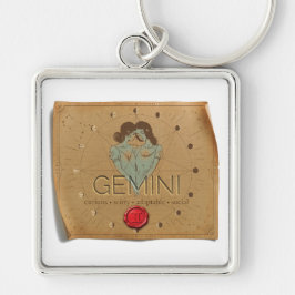Chaveiro Zodiac - Gemini - Keychain