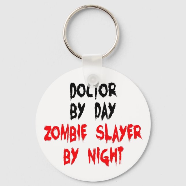 Chaveiro Zombie Slayer Doctor (Frente)