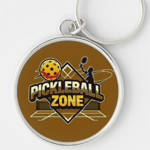 Chaveiro Zona de Pickleball - Perfeito para Jogadores Passi
