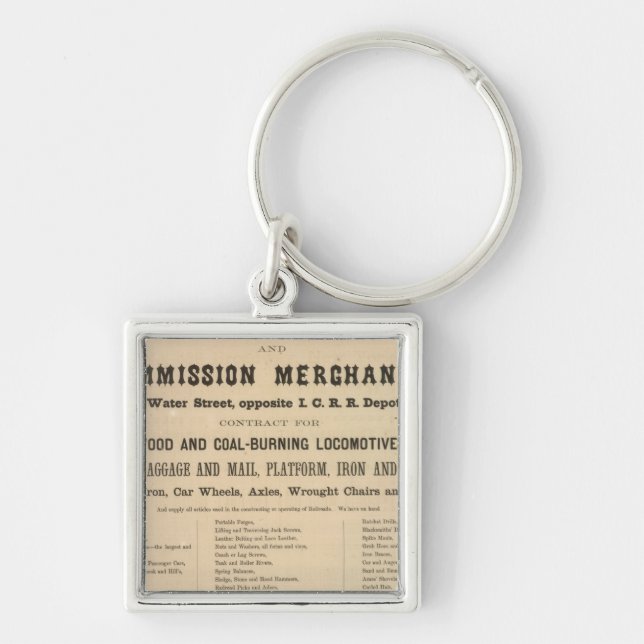 Chaveiro Zona úmida, Pratt e Company (Frente)