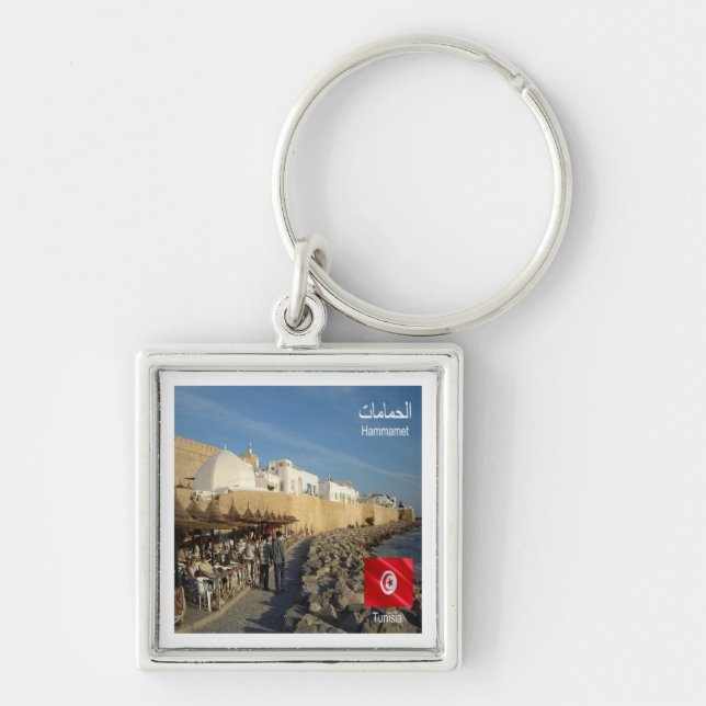 Chaveiro zTN019 HAMMAMET EL-Ḥ AMMĀMĀT, Tunísia, (Frente)